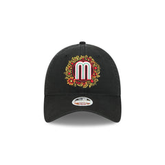Mexico Baseball Day of the Dead Floral 9TWENTY Adjustable Hat