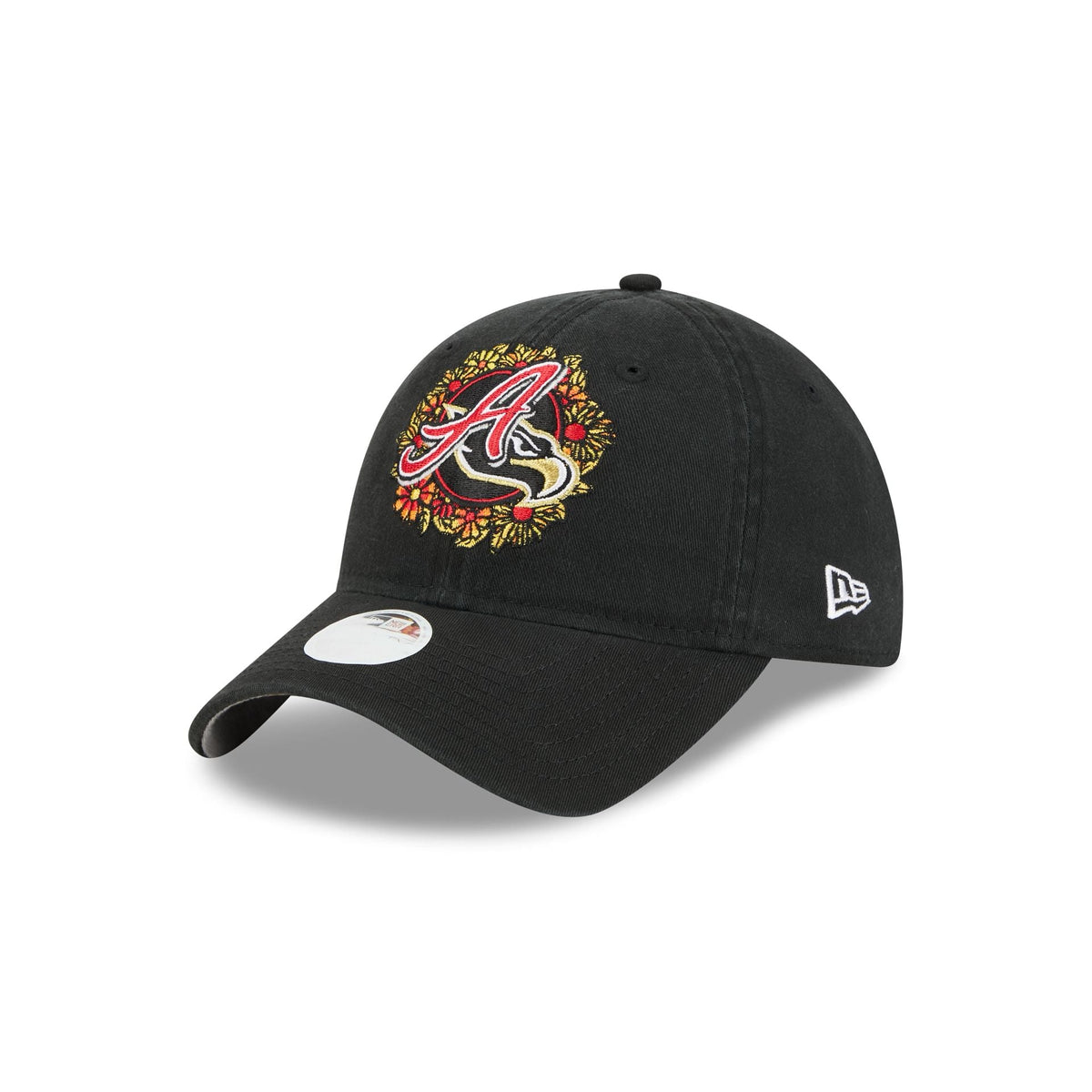 El ��guila de Veracruz Day of the Dead Floral 9TWENTY Adjustable Hat