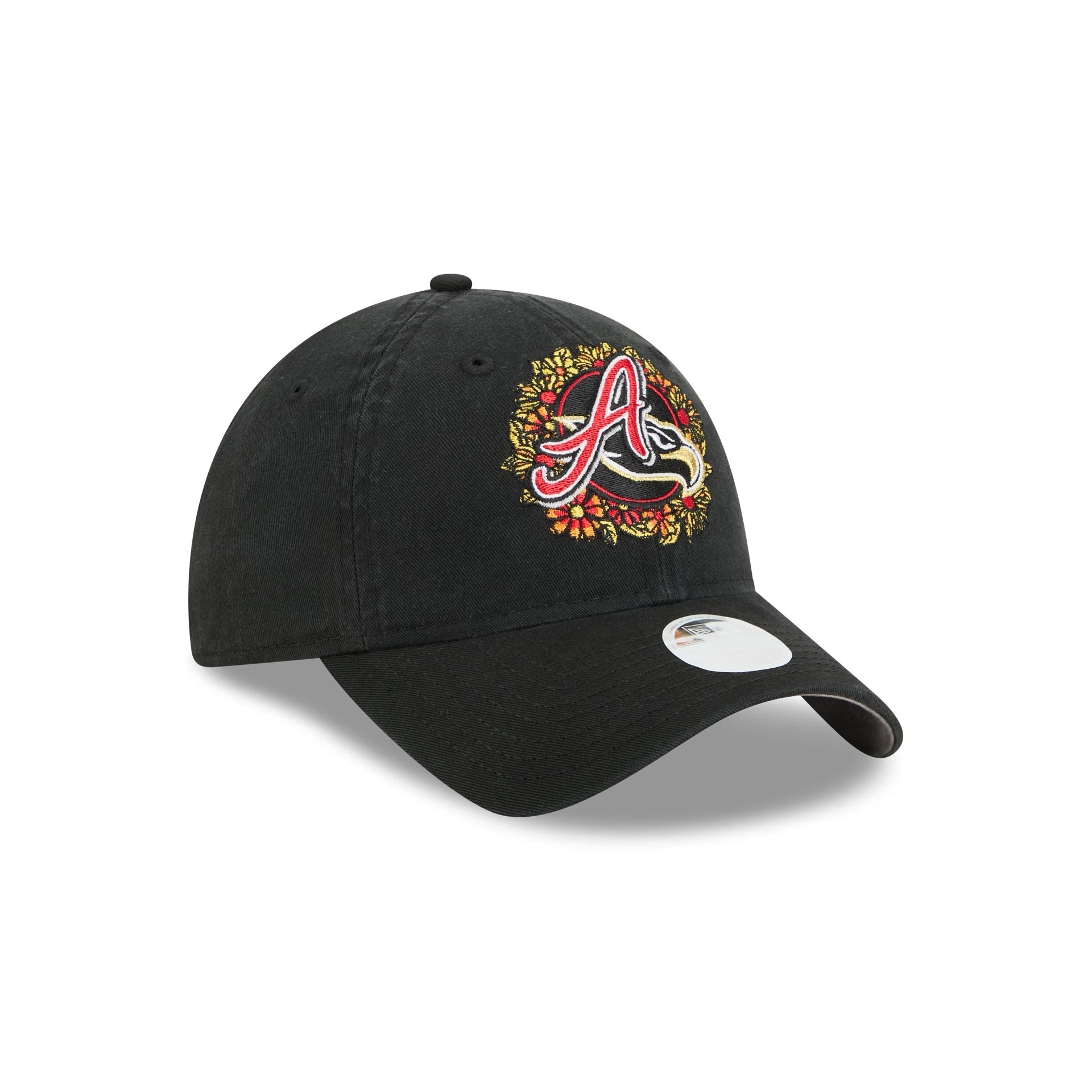 El ��guila de Veracruz Day of the Dead Floral 9TWENTY Adjustable Hat