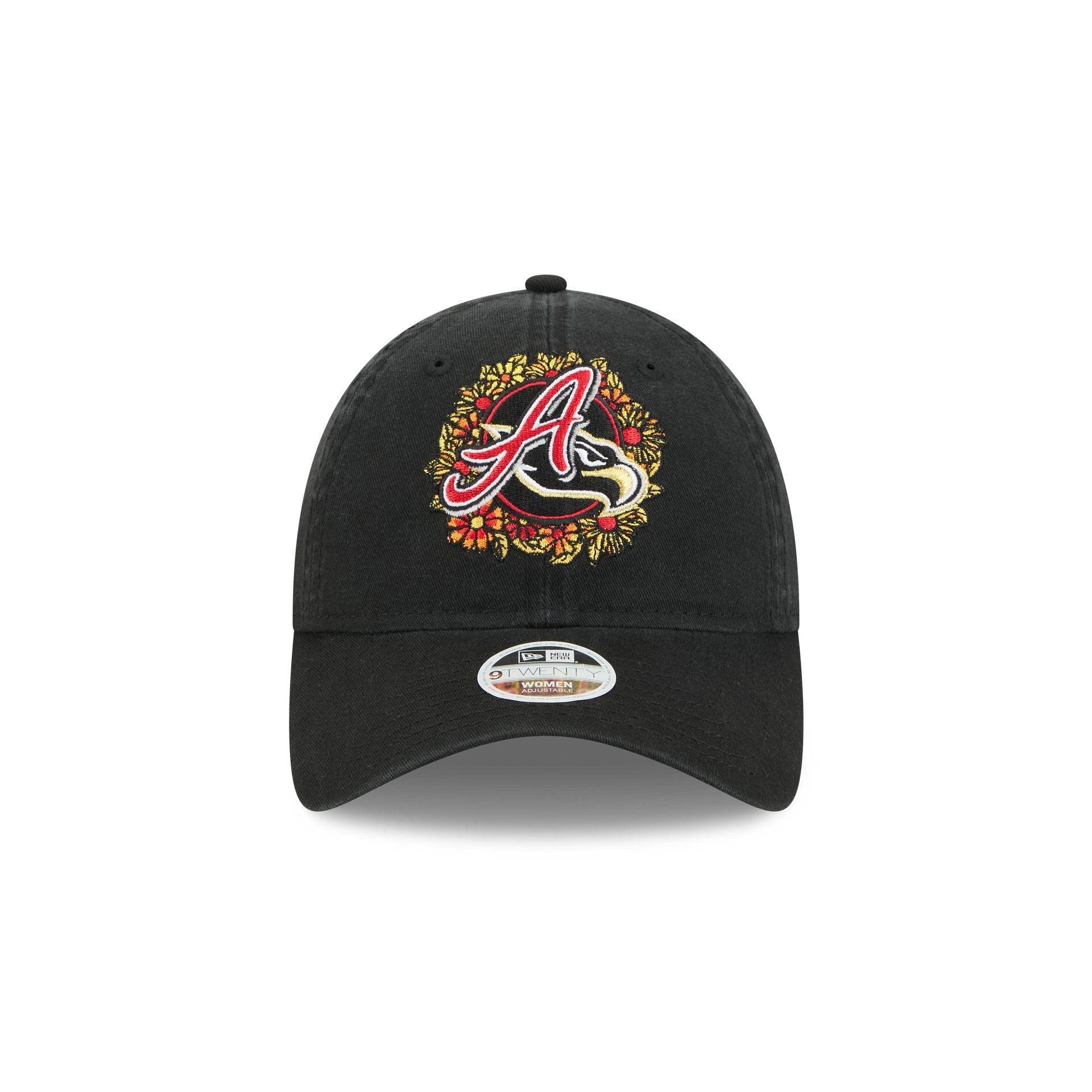 El ��guila de Veracruz Day of the Dead Floral 9TWENTY Adjustable Hat