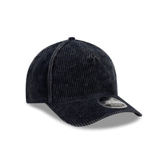 New Era Cap Washed Corduroy Navy 9FORTY M-Crown A-Frame Snapback Hat