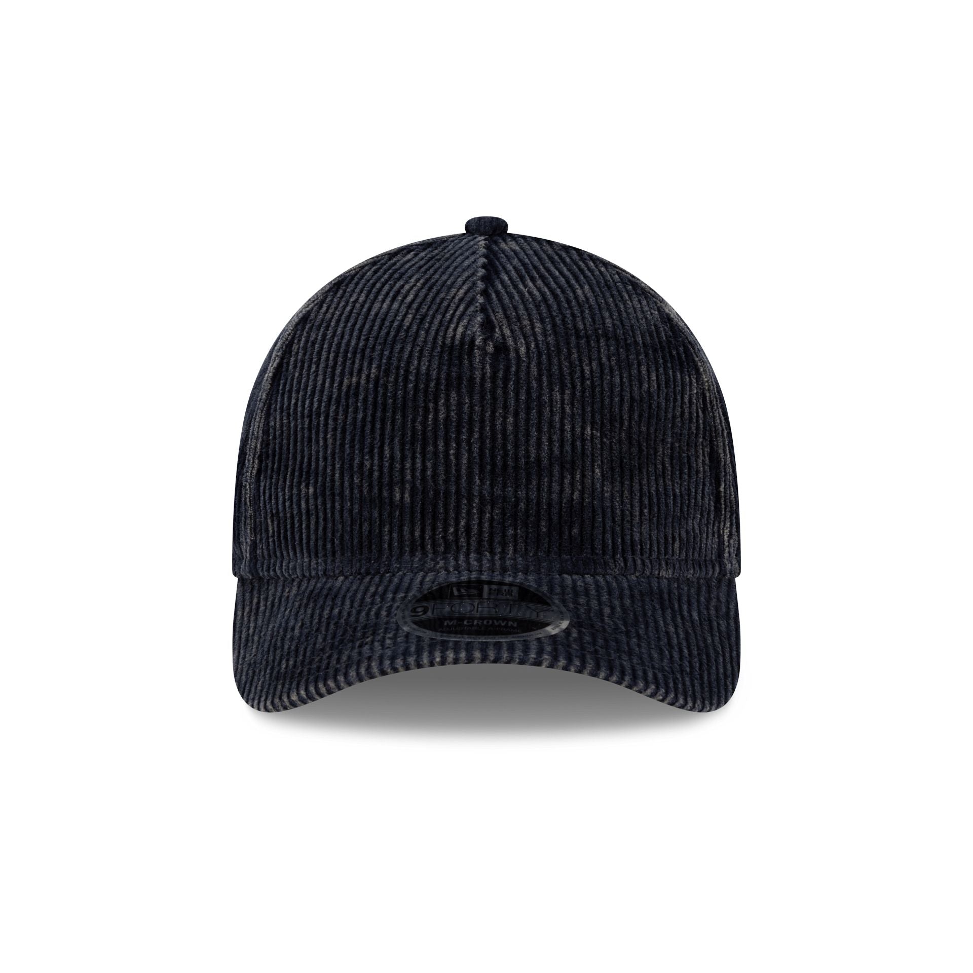 New Era Cap Washed Corduroy Navy 9FORTY M-Crown A-Frame Snapback Hat