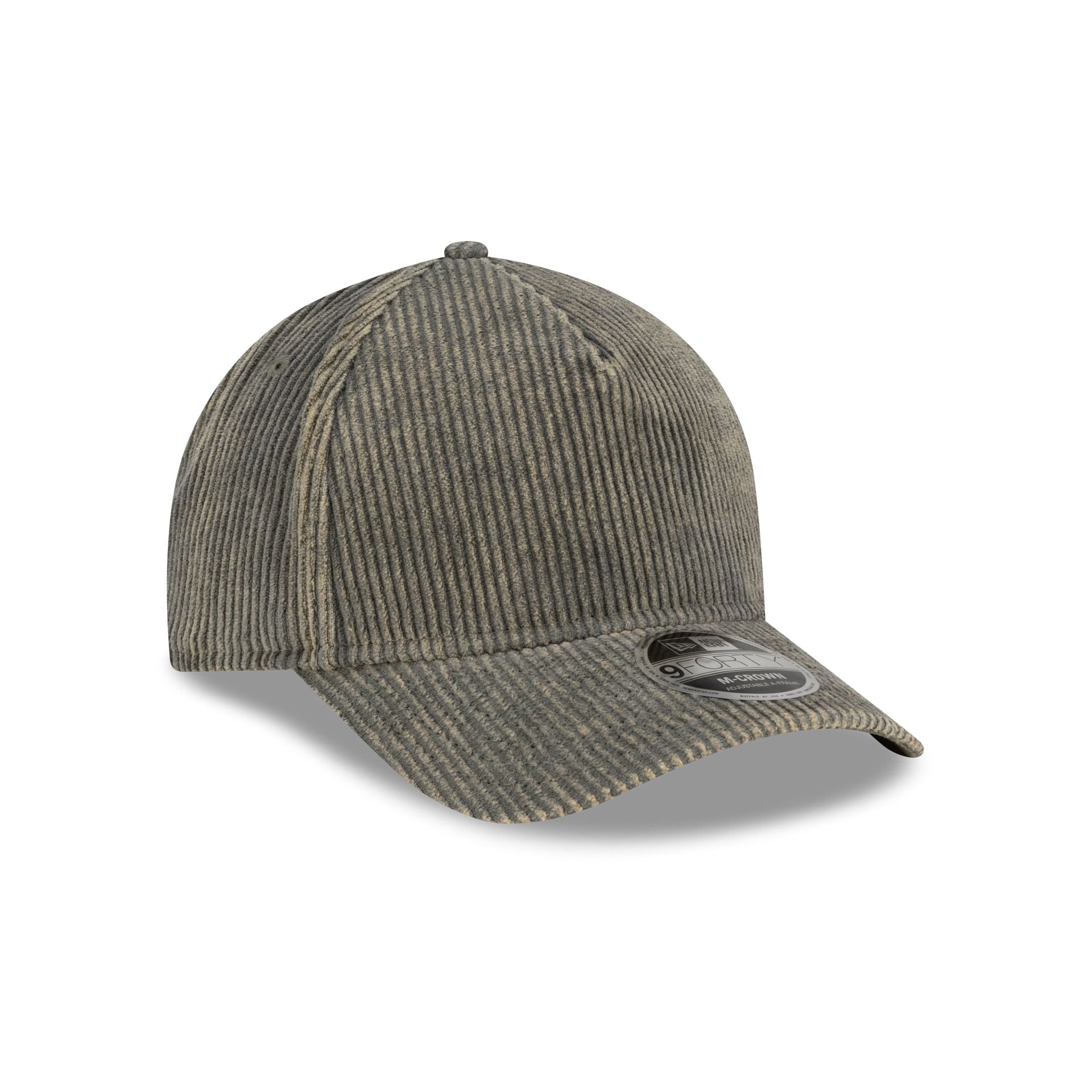 New Era Cap Washed Corduroy Cilantro Green 9FORTY M-Crown A-Frame Snapback Hat