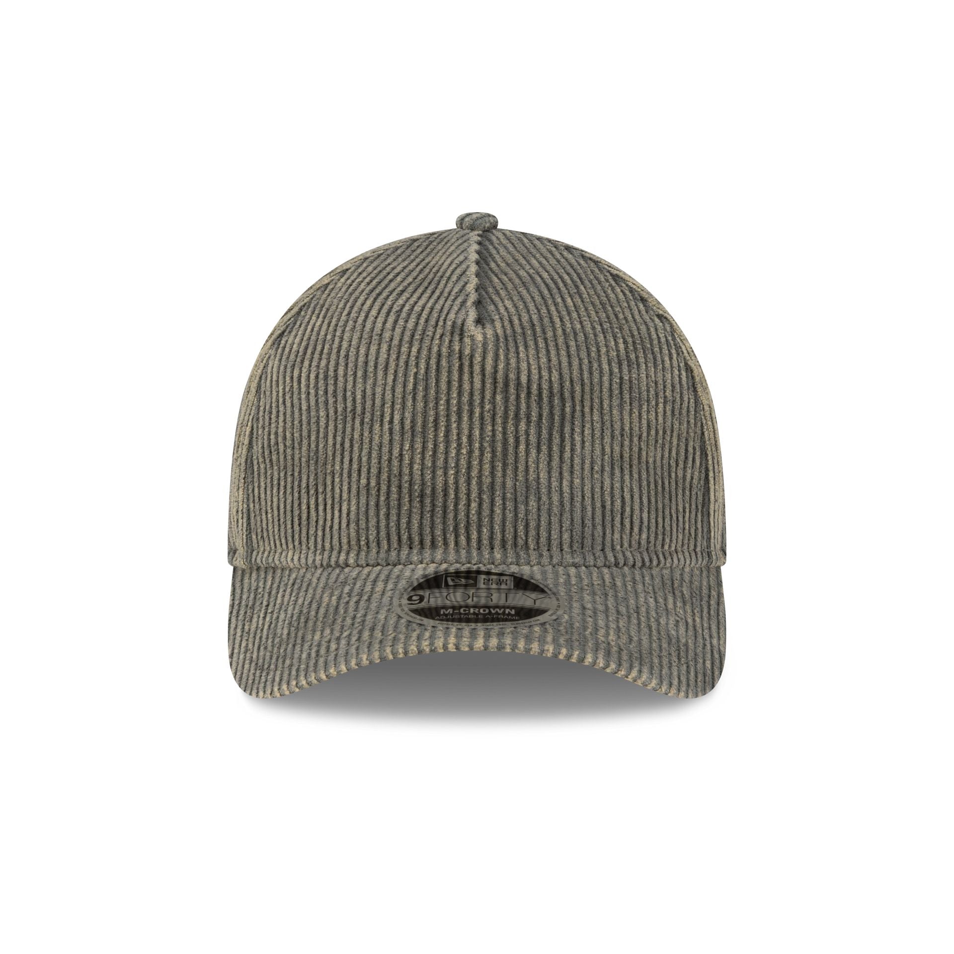 New Era Cap Washed Corduroy Cilantro Green 9FORTY M-Crown A-Frame Snapback Hat