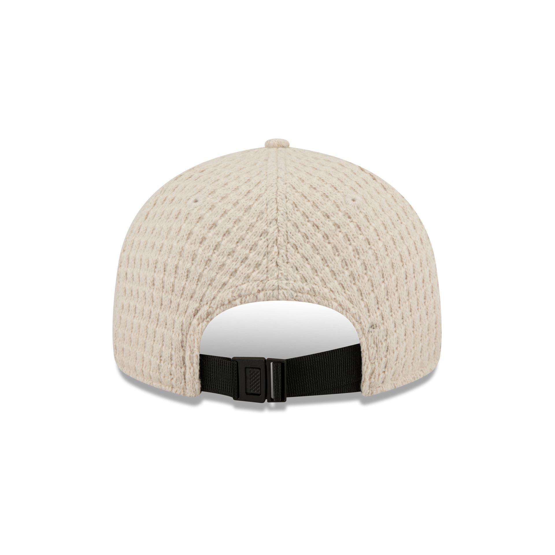 New Era Cap Waffle Knit Stone Retro Crown 9FIFTY Strapback Hat