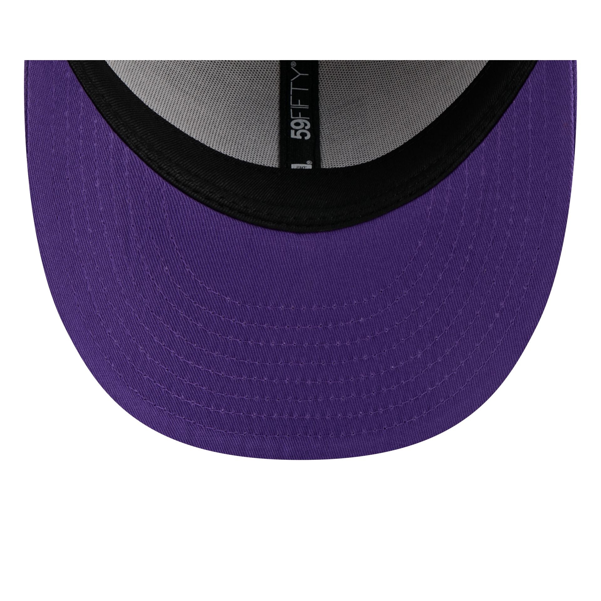 Los Angeles Lakers Quilted Low Profile 59FIFTY Fitted Hat