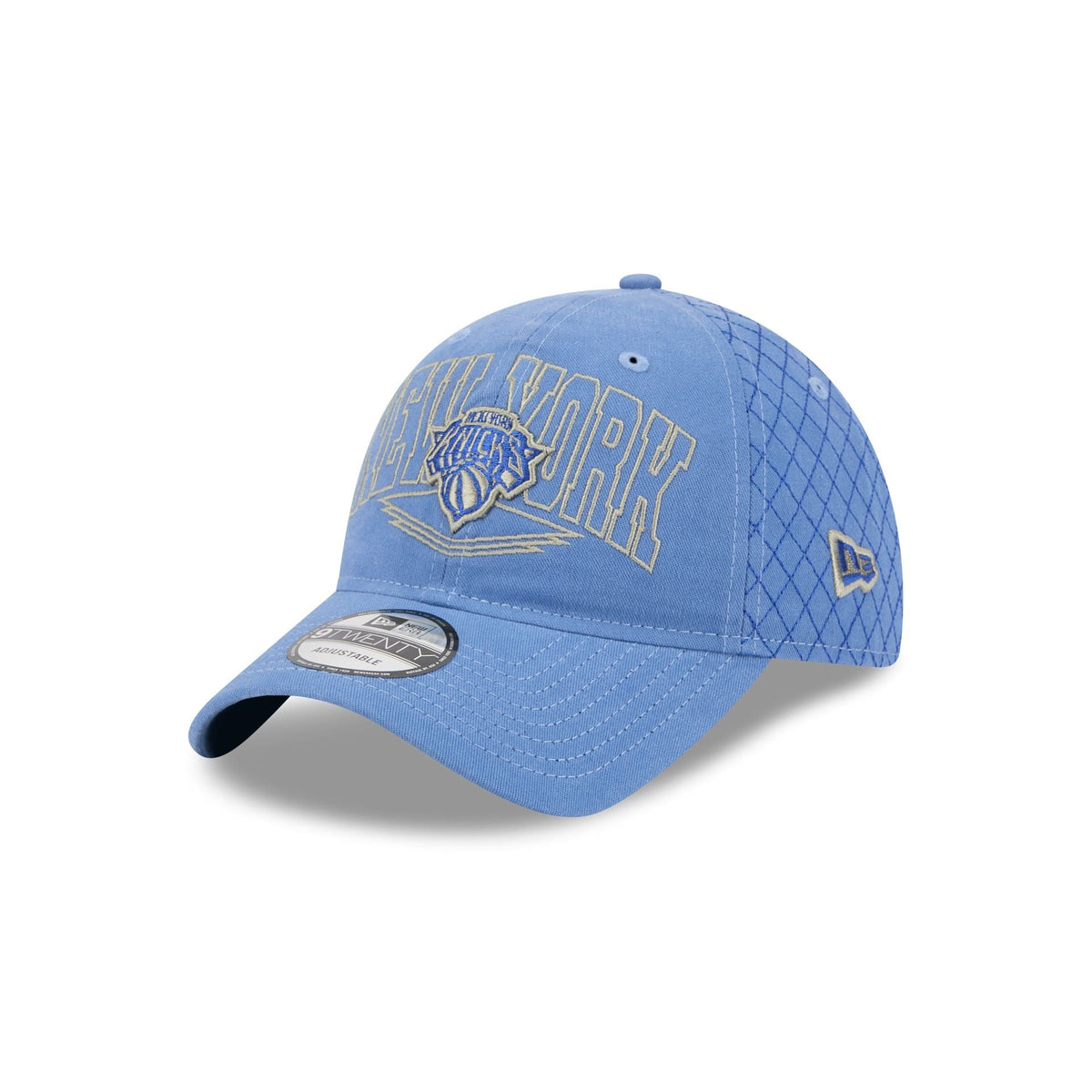 New York Knicks Quilted Wordmark 9TWENTY Adjustable Hat