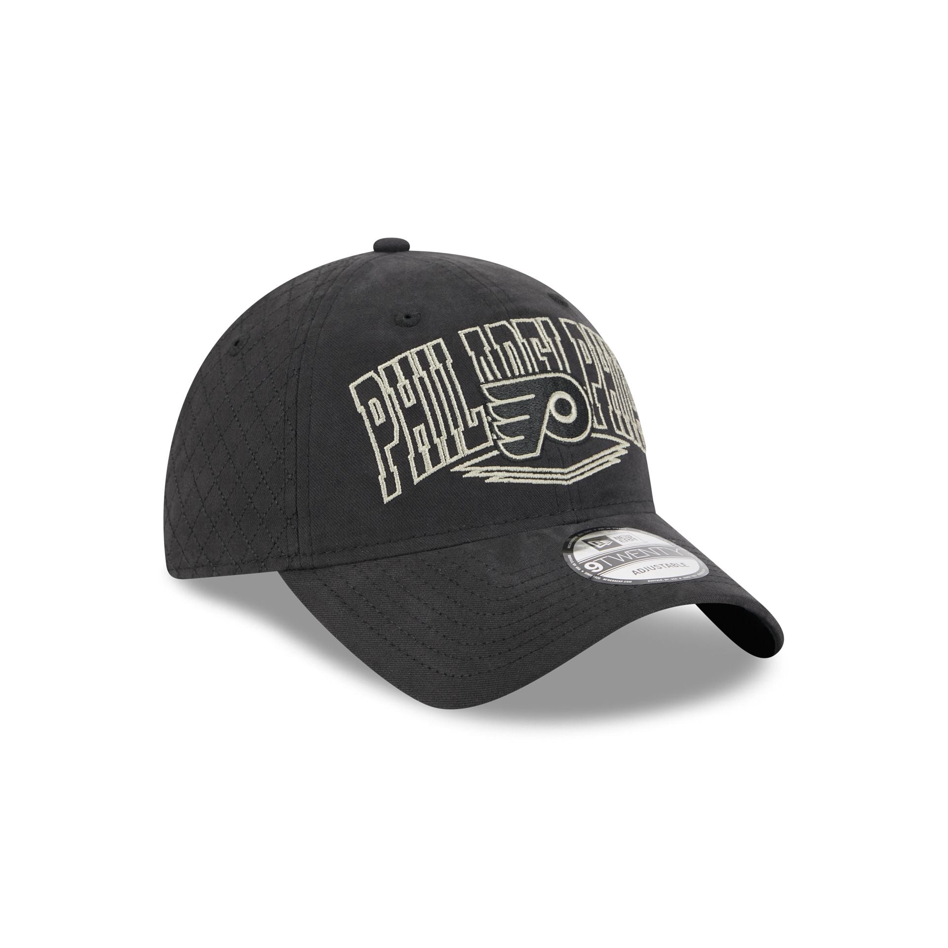 Philadelphia Flyers Quilted Wordmark 9TWENTY Adjustable Hat