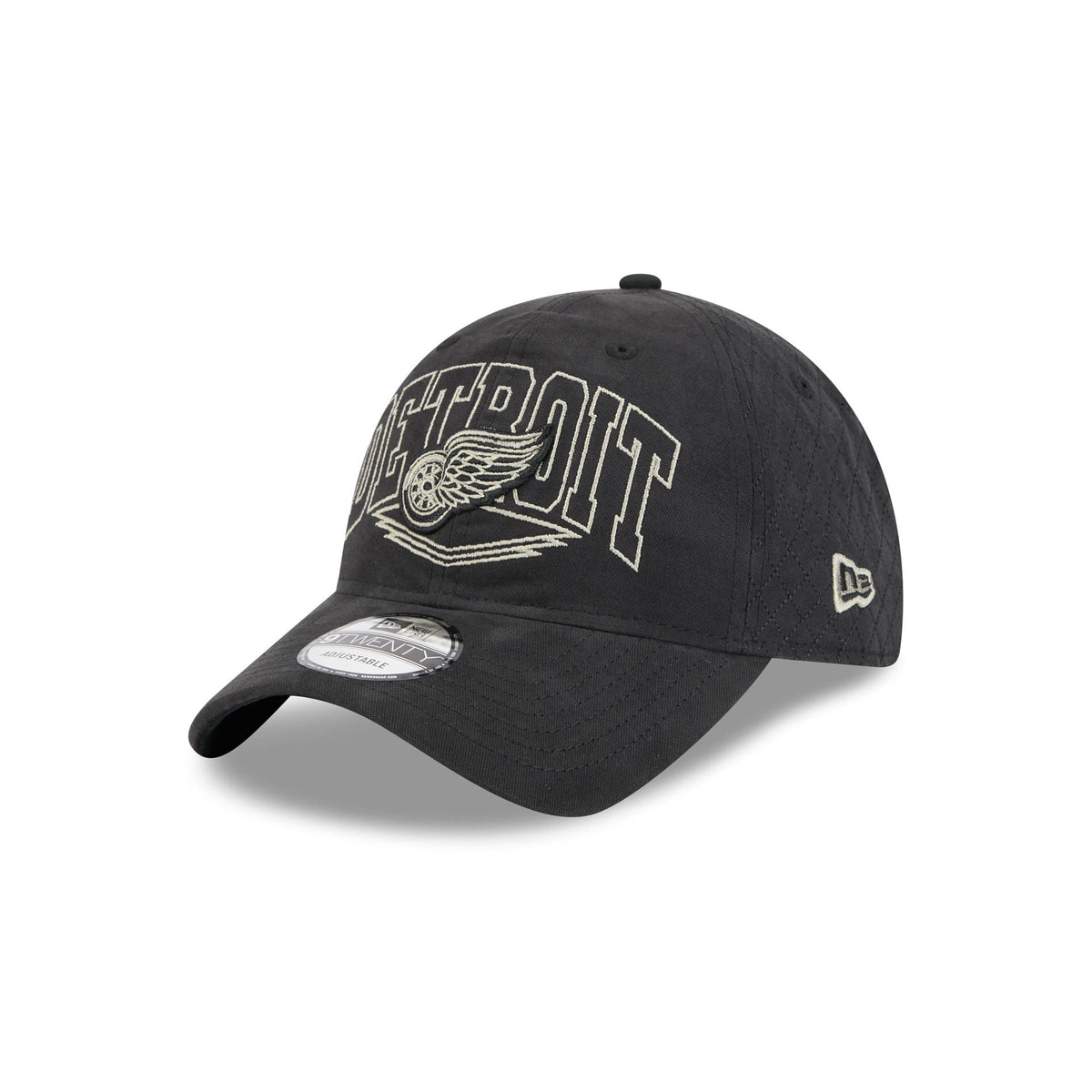 Detroit Red Wings Quilted Wordmark 9TWENTY Adjustable Hat