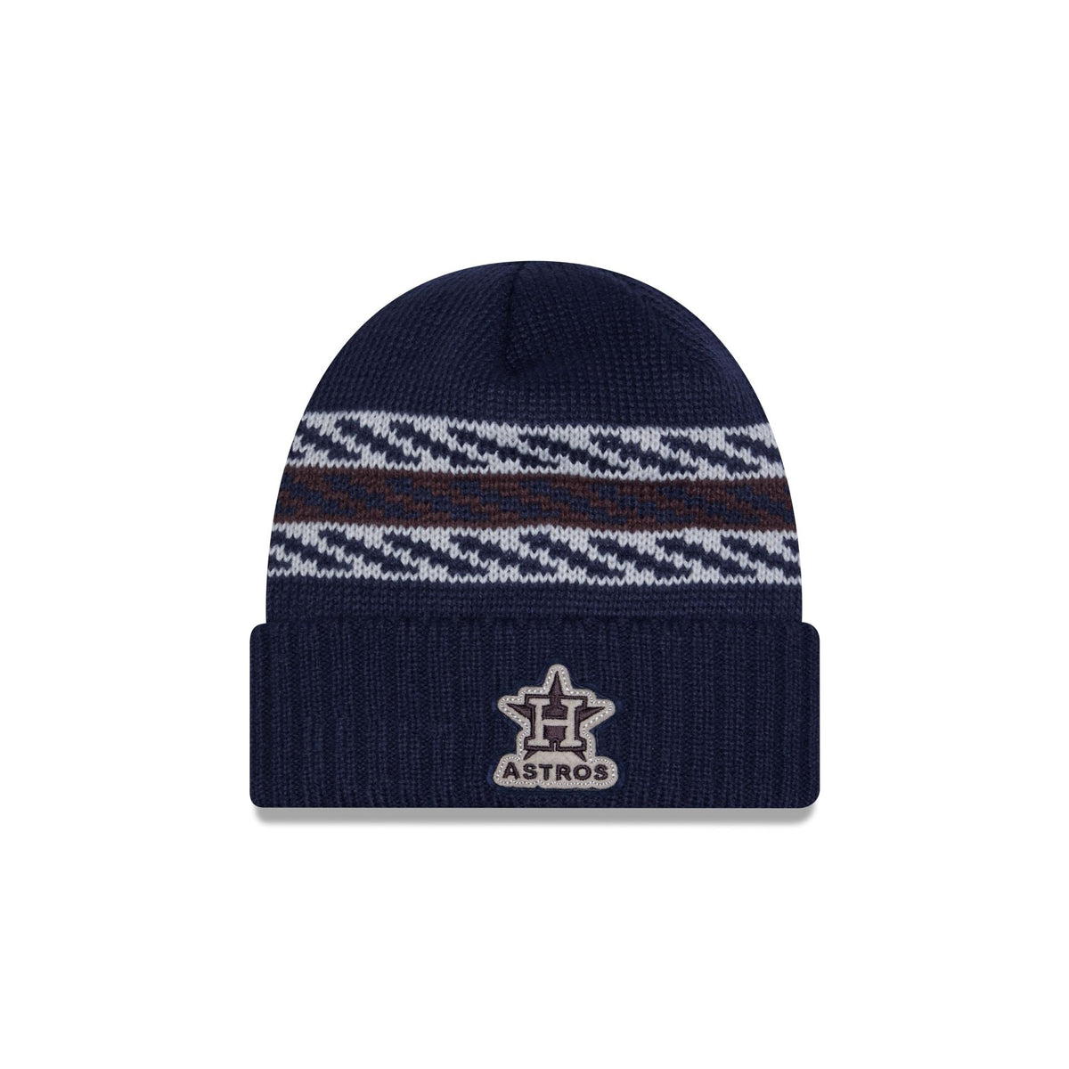 Houston Astros Quilted Cuff Knit Hat