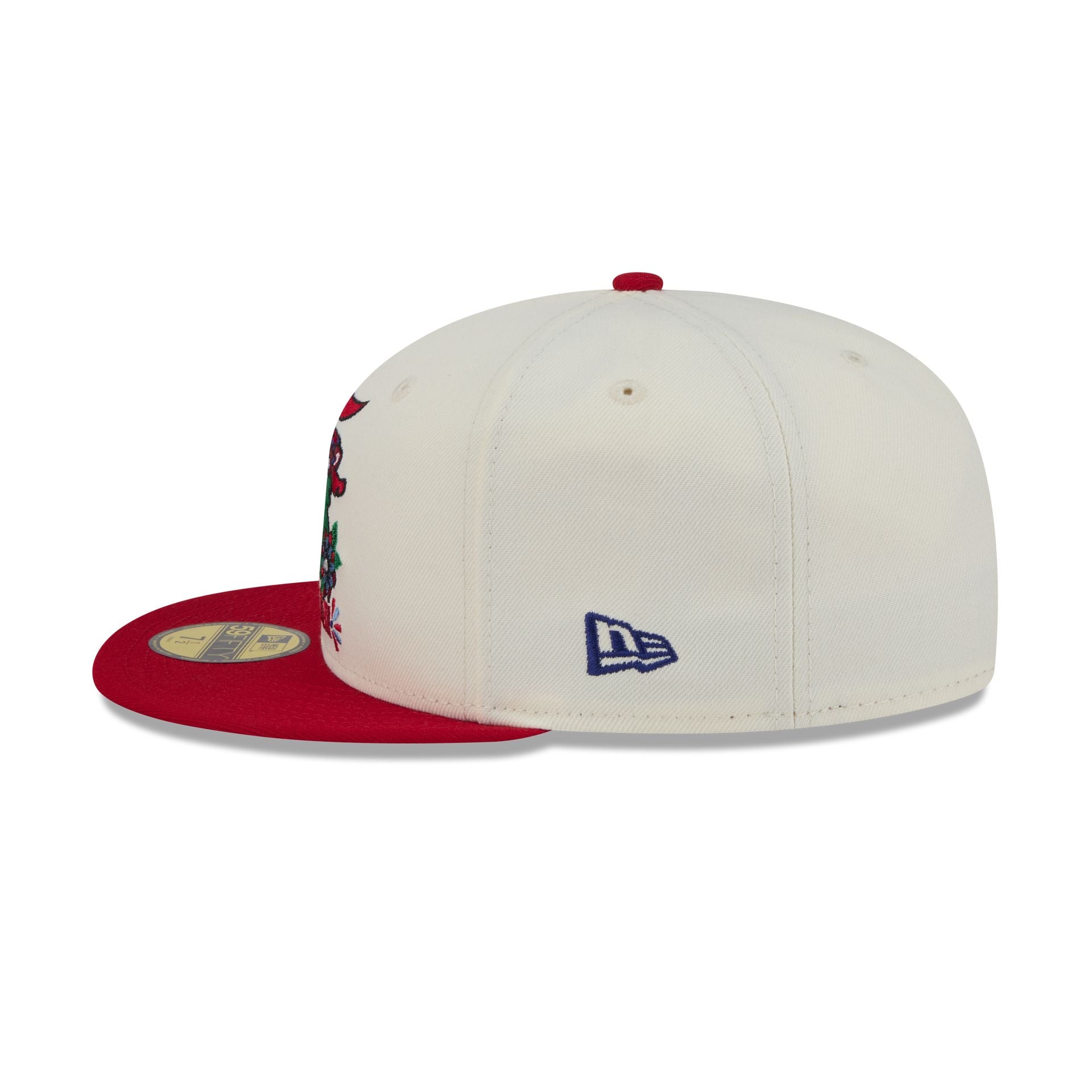 Philadelphia Phillies Day of the Dead Sugar Skull Mascot 59FIFTY Fitted Hat