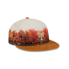 New York Mets Fall Forest Retro Crown 9FIFTY Adjustable Hat
