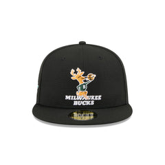 Milwaukee Bucks 1968-1992 Hardwood Classics Sidepatch 59FIFTY Fitted Hat