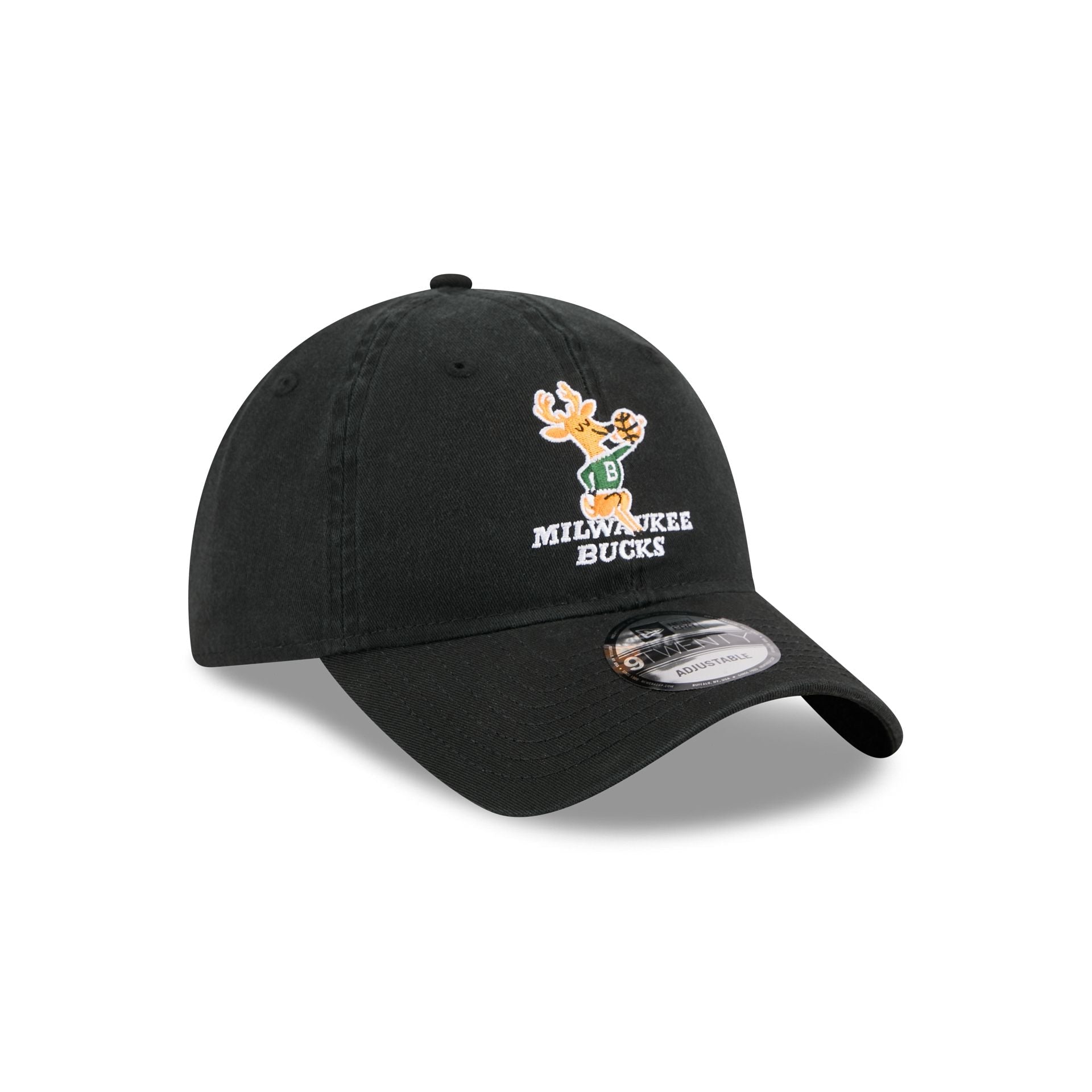 Milwaukee Bucks 1968-1992 Hardwood Classics 9TWENTY Adjustable Hat