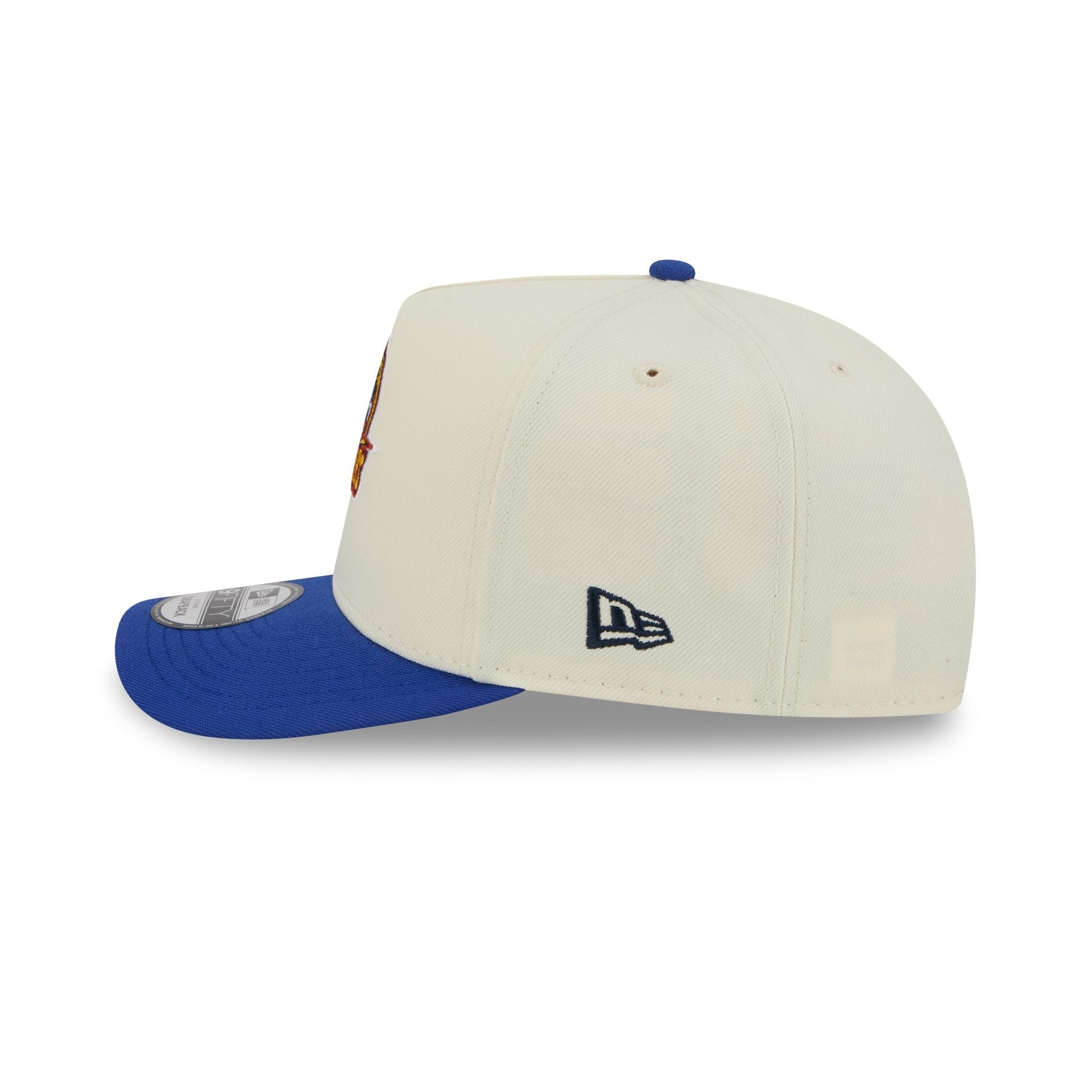 Golden State Warriors 1997-2009 Hardwood Classics Chrome White 9FIFTY A-Frame Snapback Hat