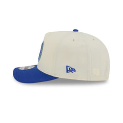 Minnesota Timberwolves 1989-1995 Hardwood Classics Chrome White 9FIFTY A-Frame Snapback Hat