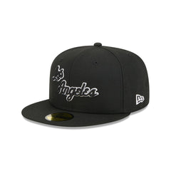 Los Angeles Lakers 1960-1965 Hardwood Classics Black 59FIFTY Fitted Hat