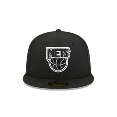 New Jersey Nets 1990-1996 Hardwood Classics Black 59FIFTY Fitted Hat