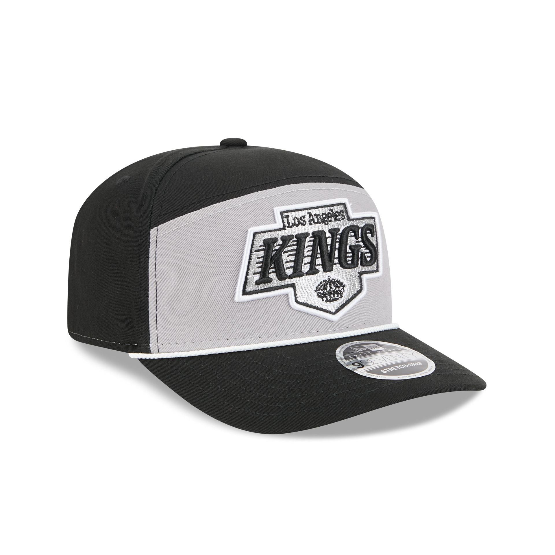 Los Angeles Kings Split Panel 9SEVENTY Stretch-Snap Hat