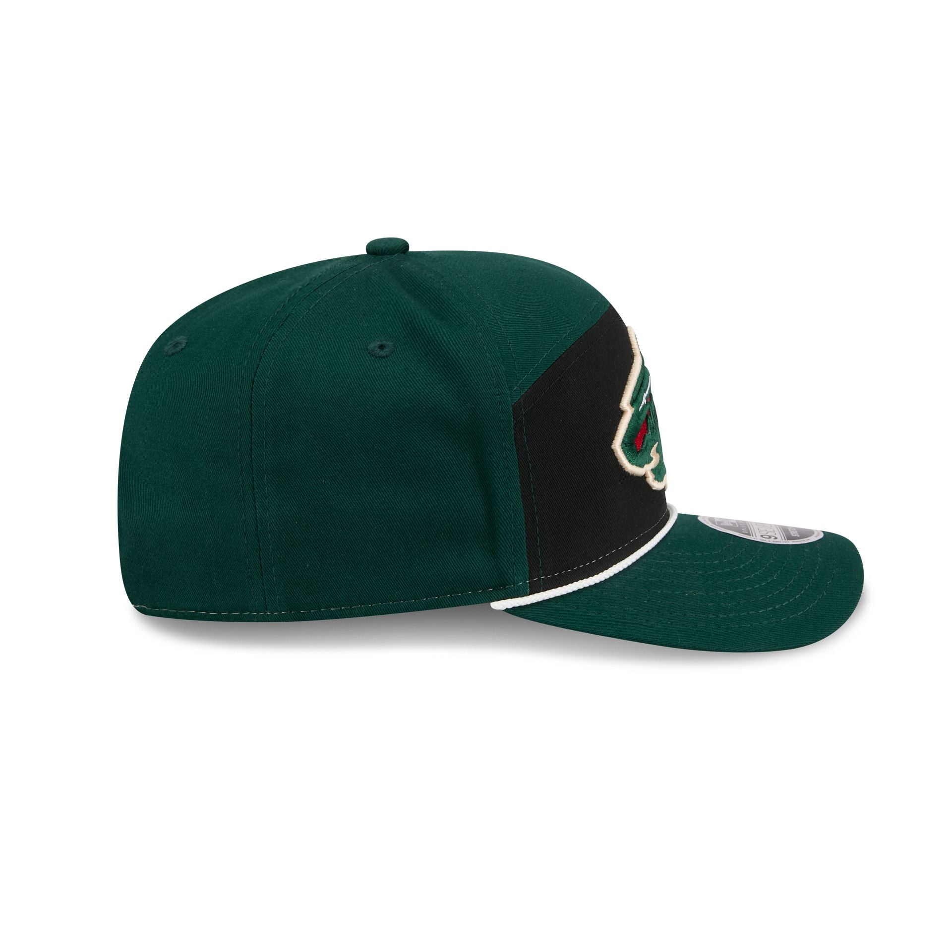 Minnesota Wild Split Panel 9SEVENTY Stretch-Snap Hat