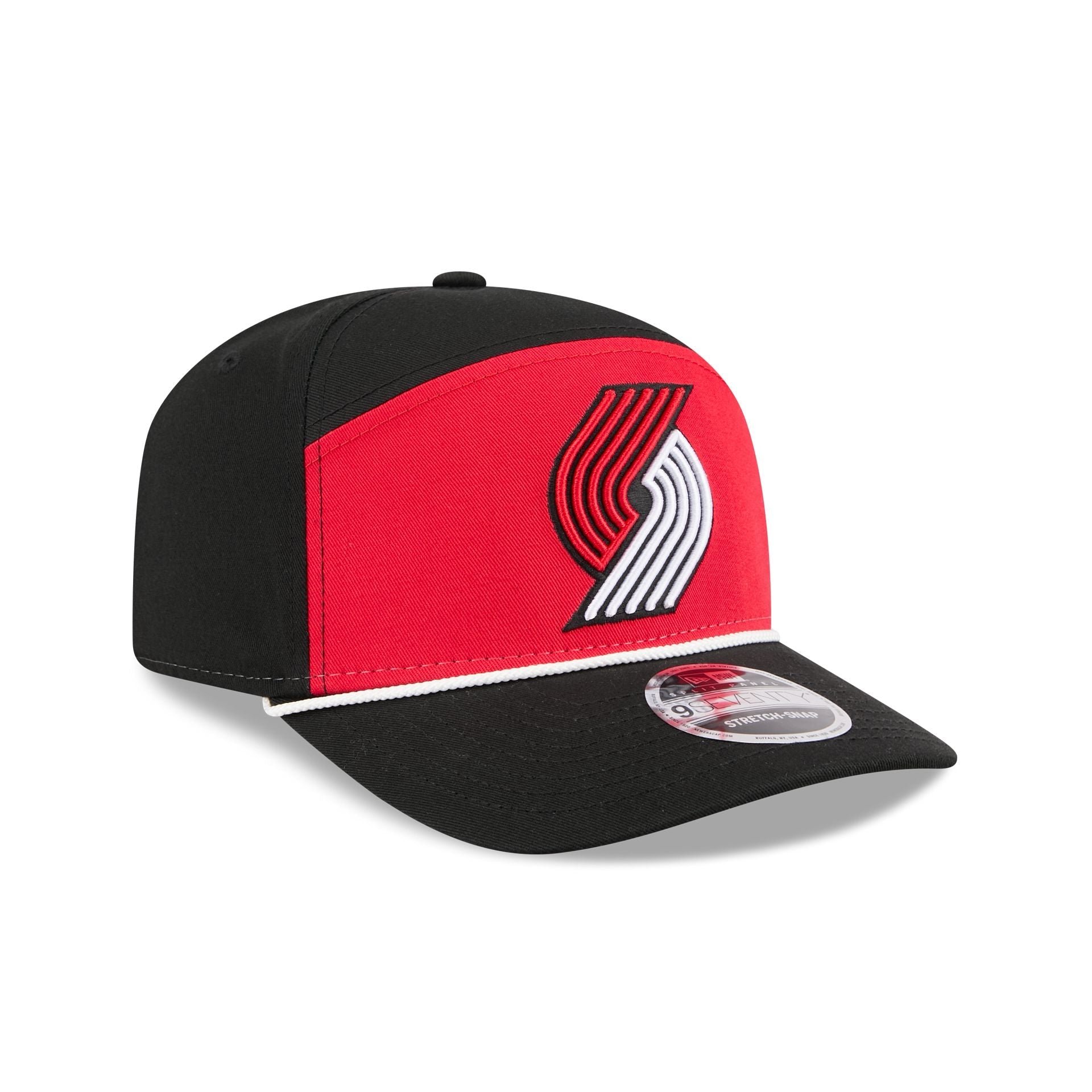 Portland Trail Blazers Split Panel 9SEVENTY Stretch-Snap Hat