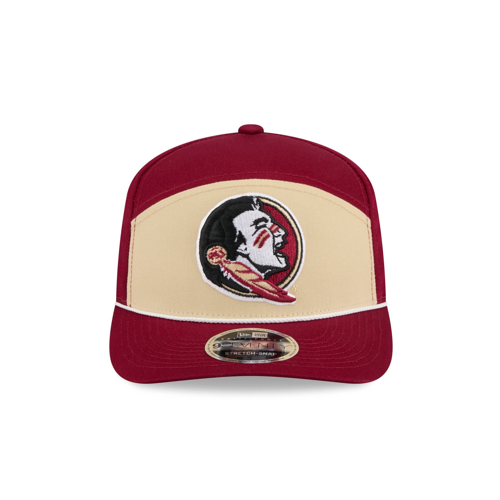 Florida State Seminoles Split Panel 9SEVENTY Stretch-Snap Hat