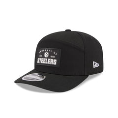 Pittsburgh Steelers Property of Patch Split Panel 9SEVENTY Stretch-Snap Hat