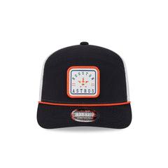 Houston Astros Square Patch Split Panel 9SEVENTY Trucker Hat