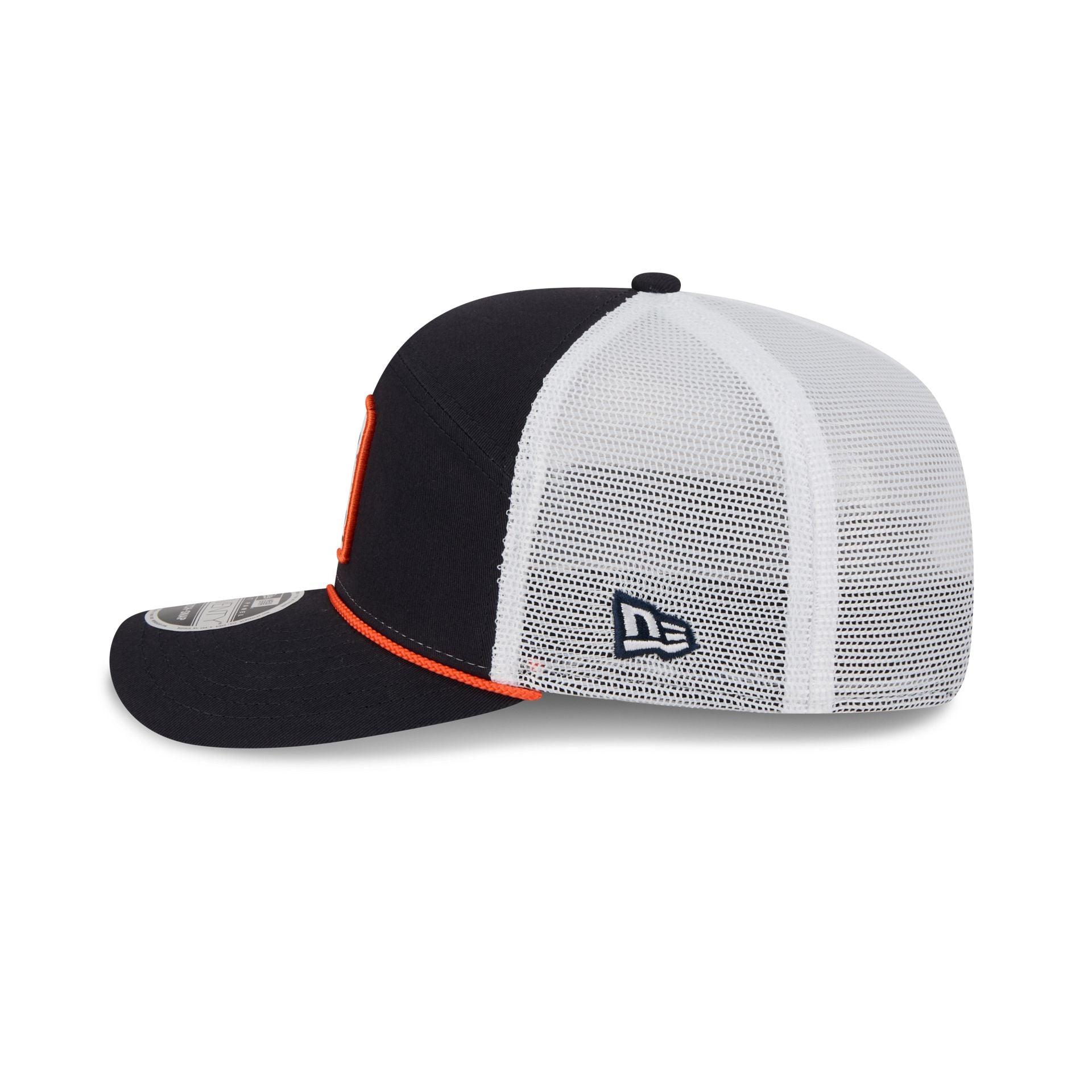 Houston Astros Square Patch Split Panel 9SEVENTY Trucker Hat