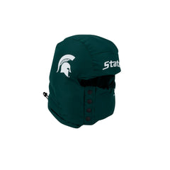 Michigan State Spartans Helmet Puffer Hood