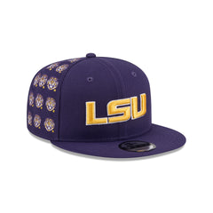 LSU Tigers Sticker Helmet 9FIFTY Snapback Hat