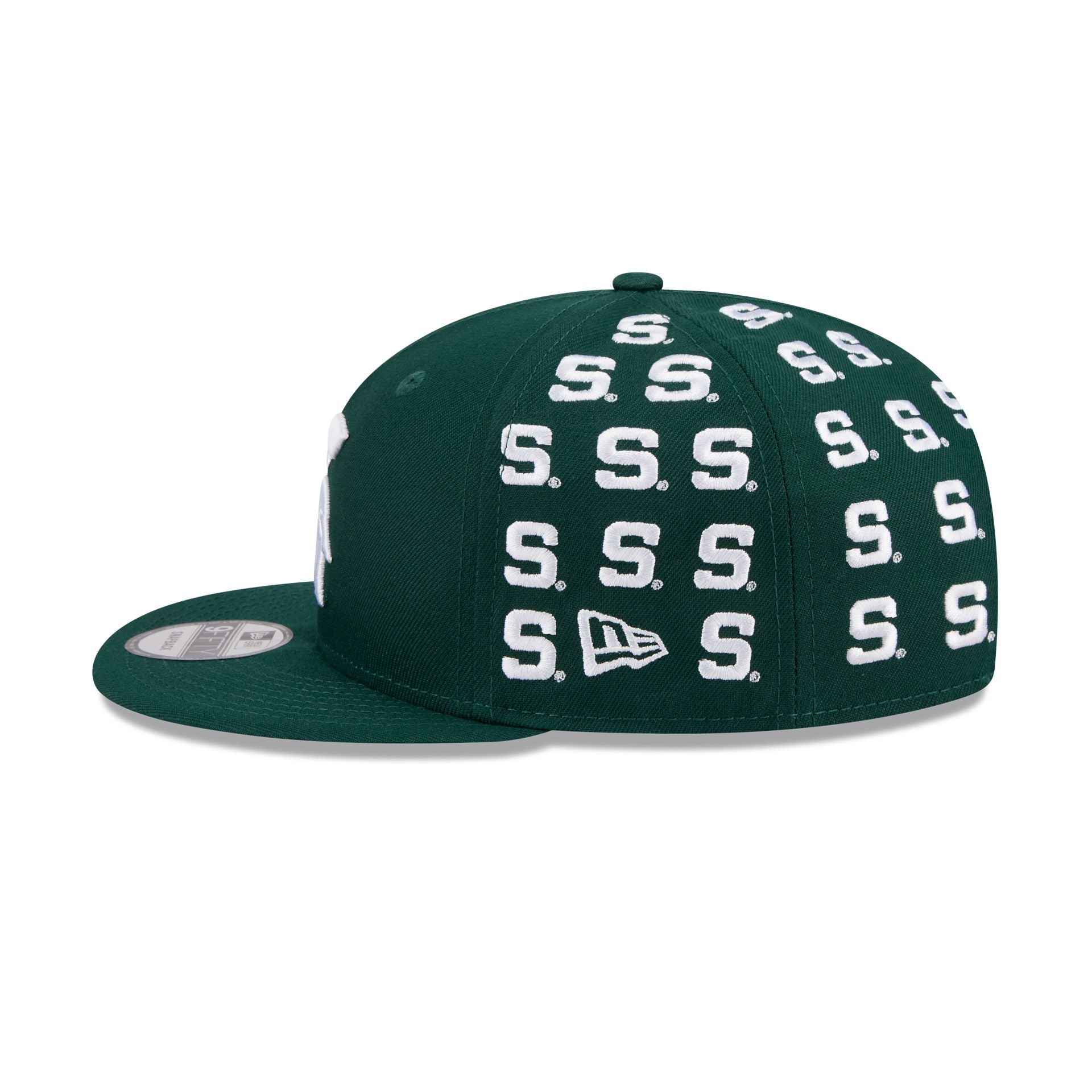 Michigan State Spartans Sticker Helmet 9FIFTY Snapback Hat