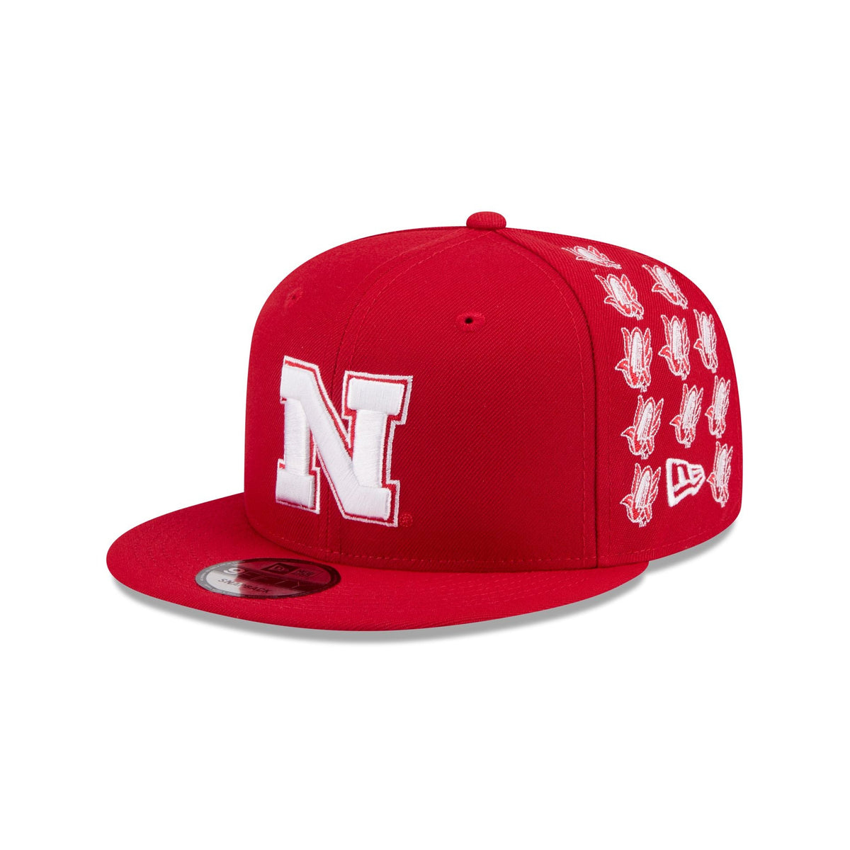 Nebraska Cornhuskers Sticker Helmet 9FIFTY Snapback Hat