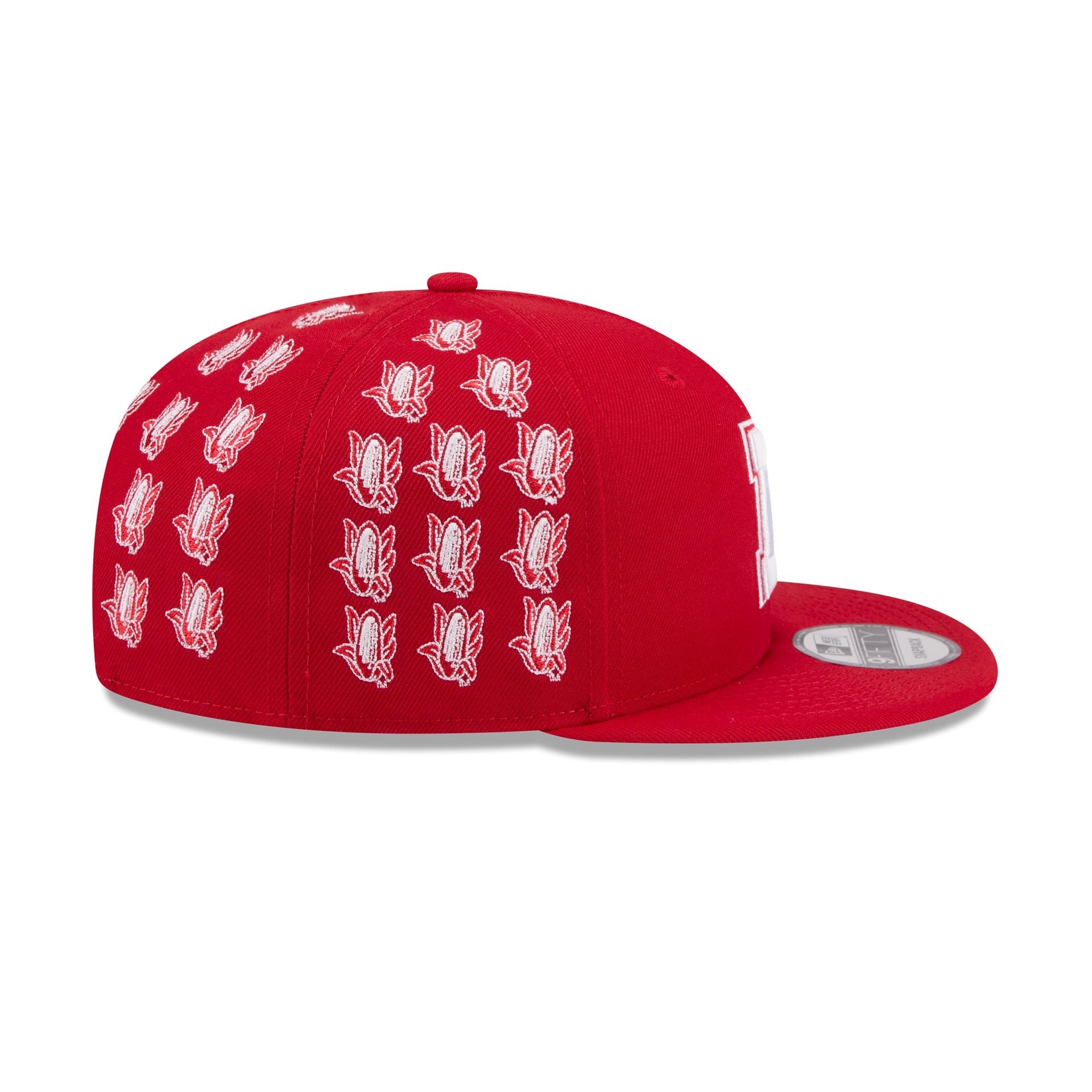 Nebraska Cornhuskers Sticker Helmet 9FIFTY Snapback Hat