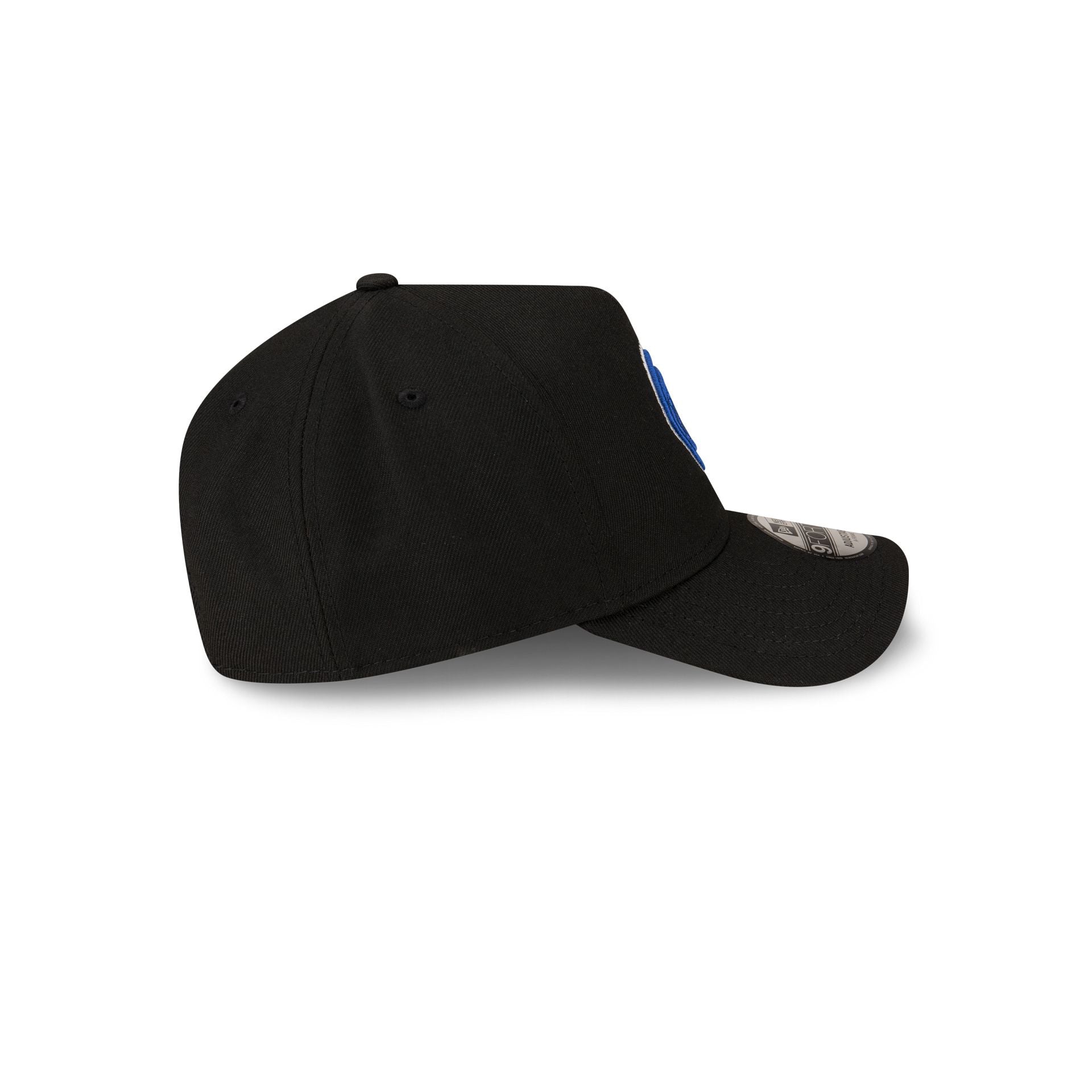 Malbon x New York Knicks Black 9FORTY A-Frame Snapback Hat
