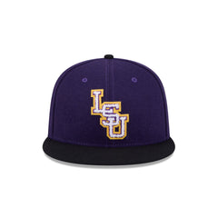 LSU Tigers Melton Wool 59FIFTY Fitted Hat