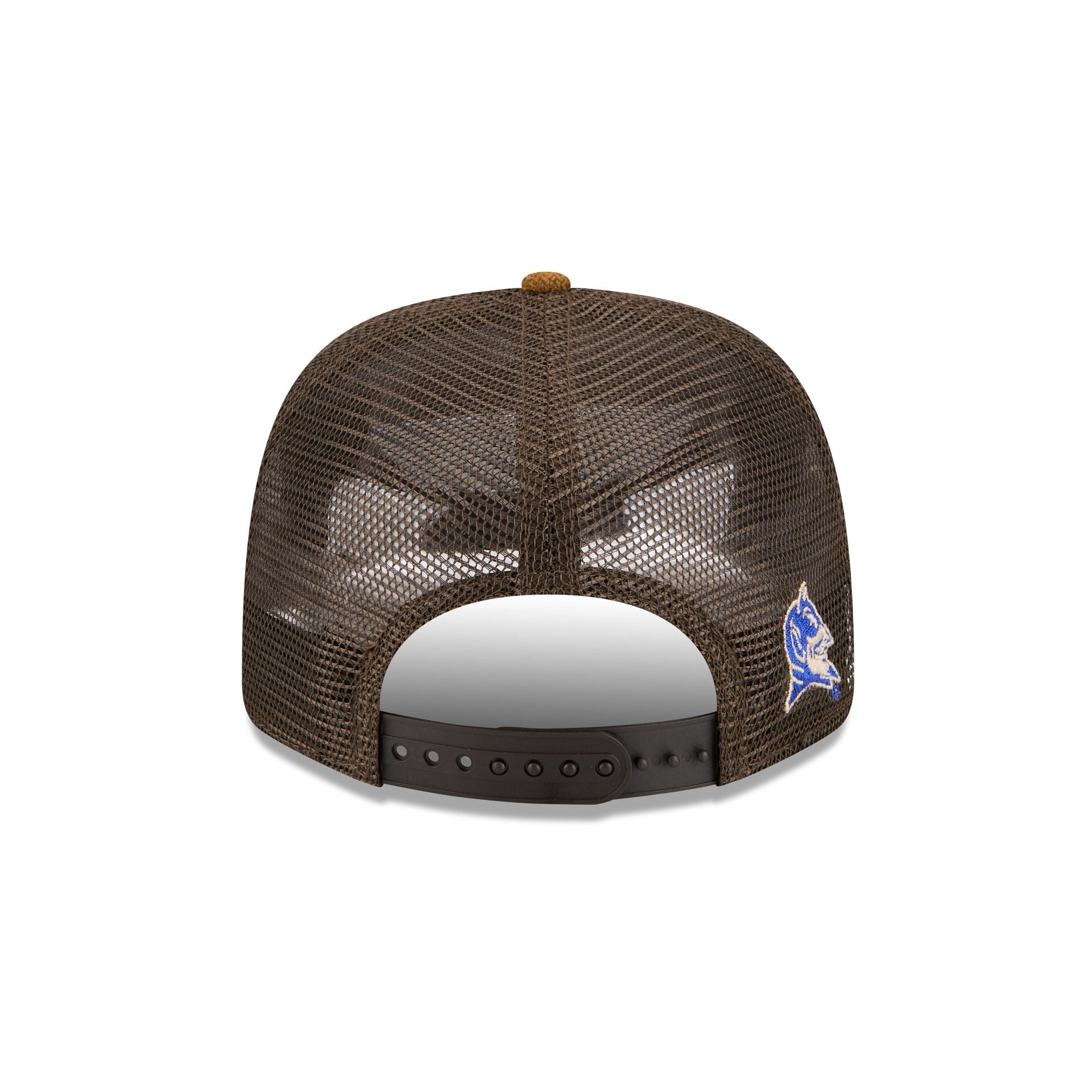 Duke Blue Devils Wool Plaid 9SEVENTY Trucker Hat