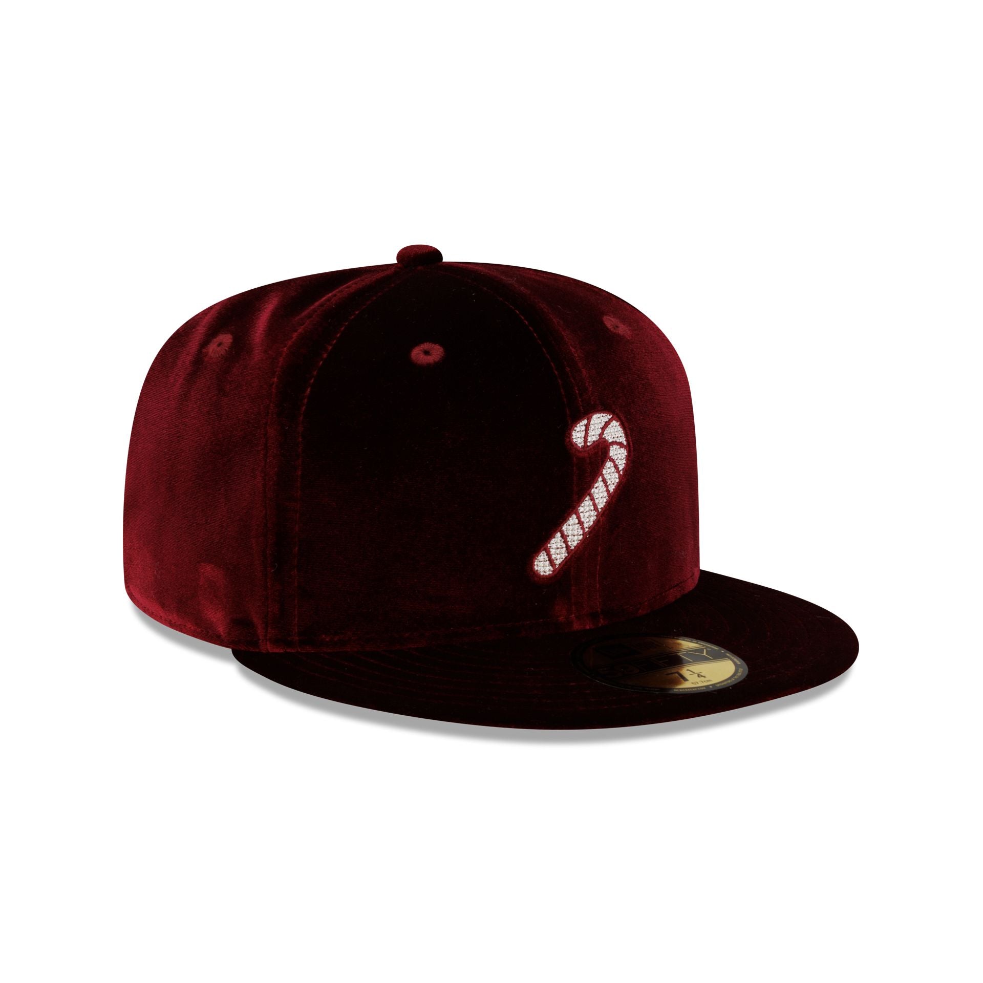 New Era Cap Velvet Candy Cane 59FIFTY Fitted Hat