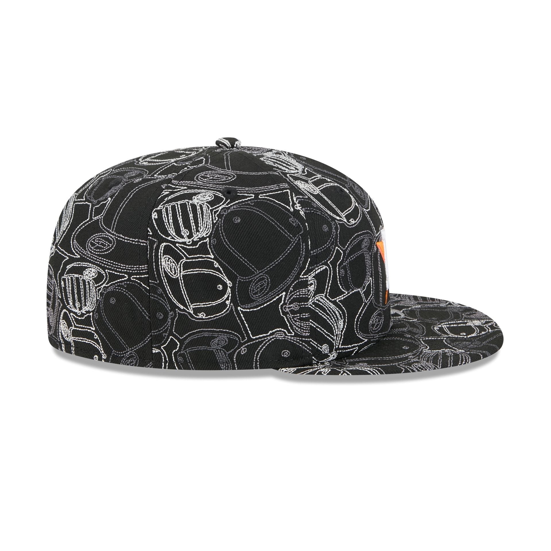 Houston Astros Cap Scramble 59FIFTY Fitted Hat