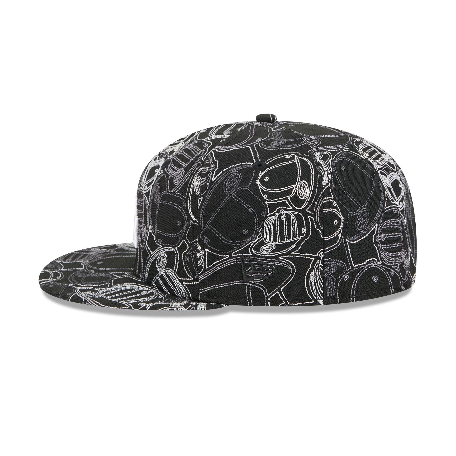 Los Angeles Dodgers Cap Scramble 59FIFTY Fitted Hat