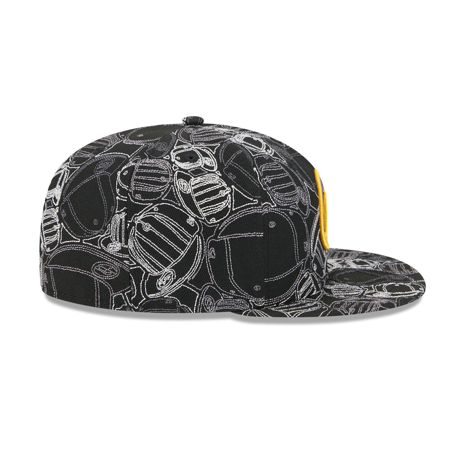 Golden State Warriors Cap Scramble 59FIFTY Fitted Hat