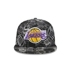 Los Angeles Lakers Cap Scramble 59FIFTY Fitted Hat