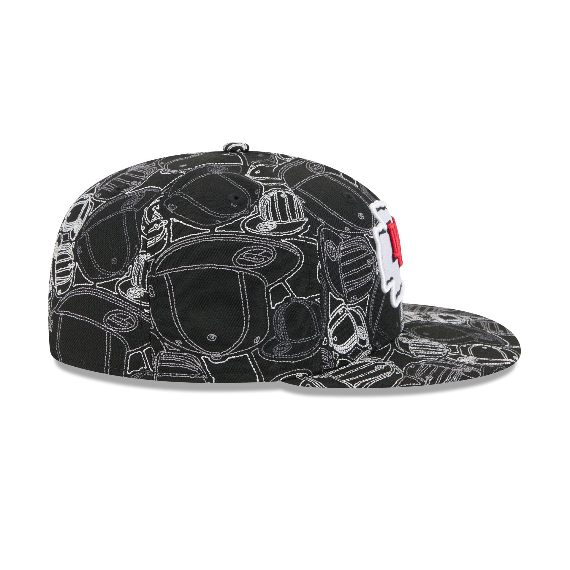 Kansas City Chiefs Cap Scramble 59FIFTY Fitted Hat