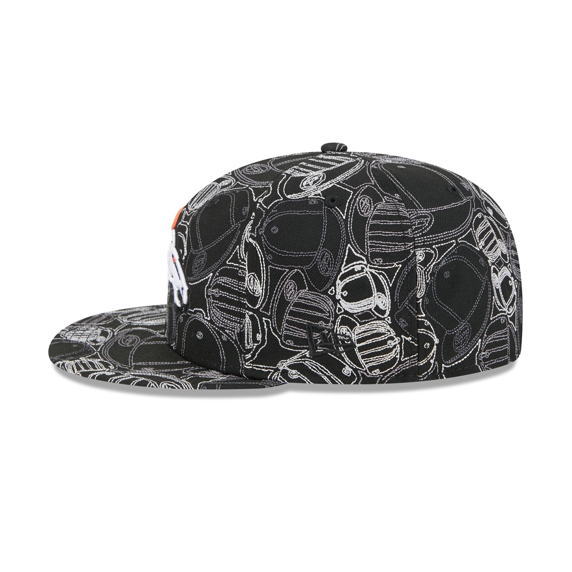 Denver Broncos Cap Scramble 59FIFTY Fitted Hat