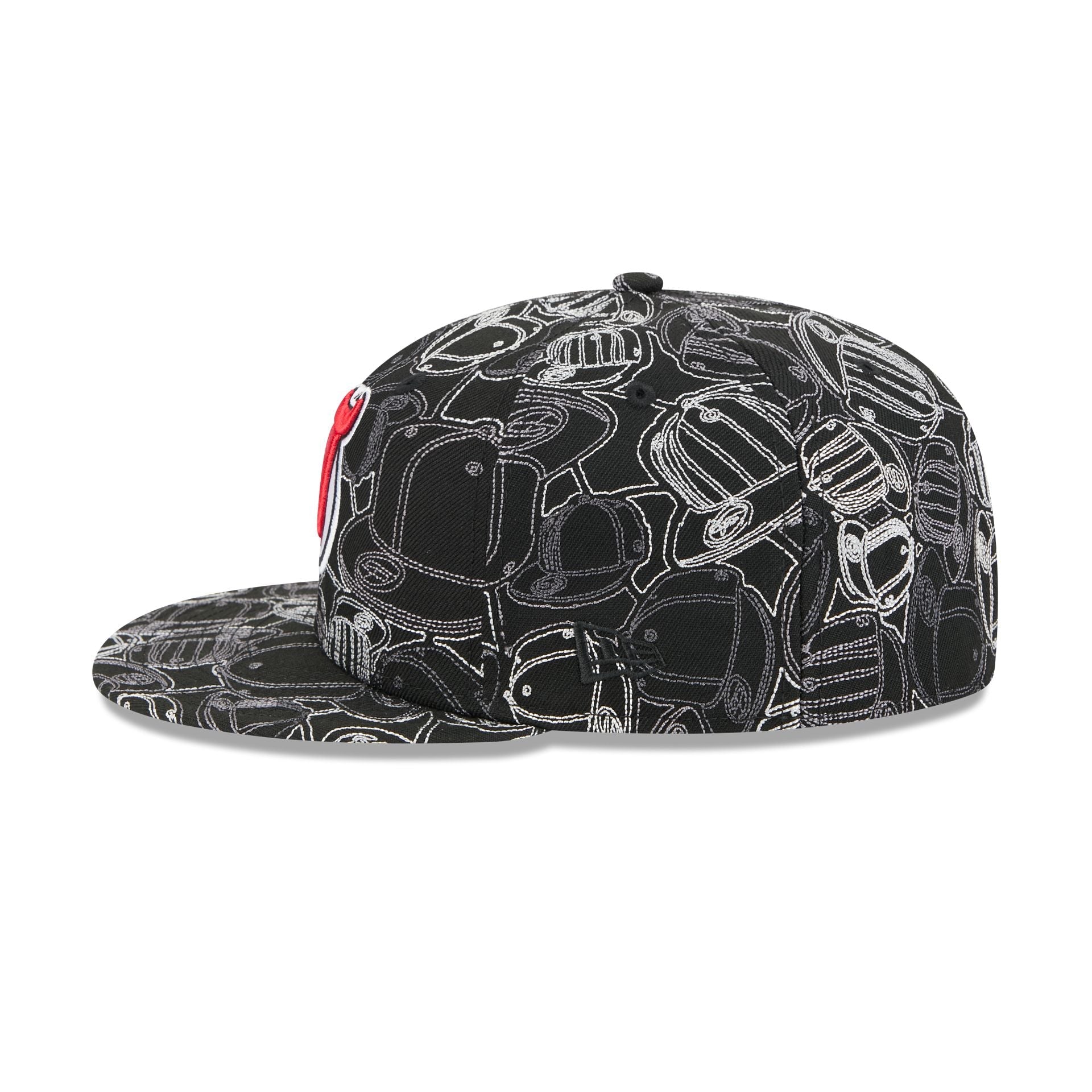 New Jersey Devils Cap Scramble 59FIFTY Fitted Hat