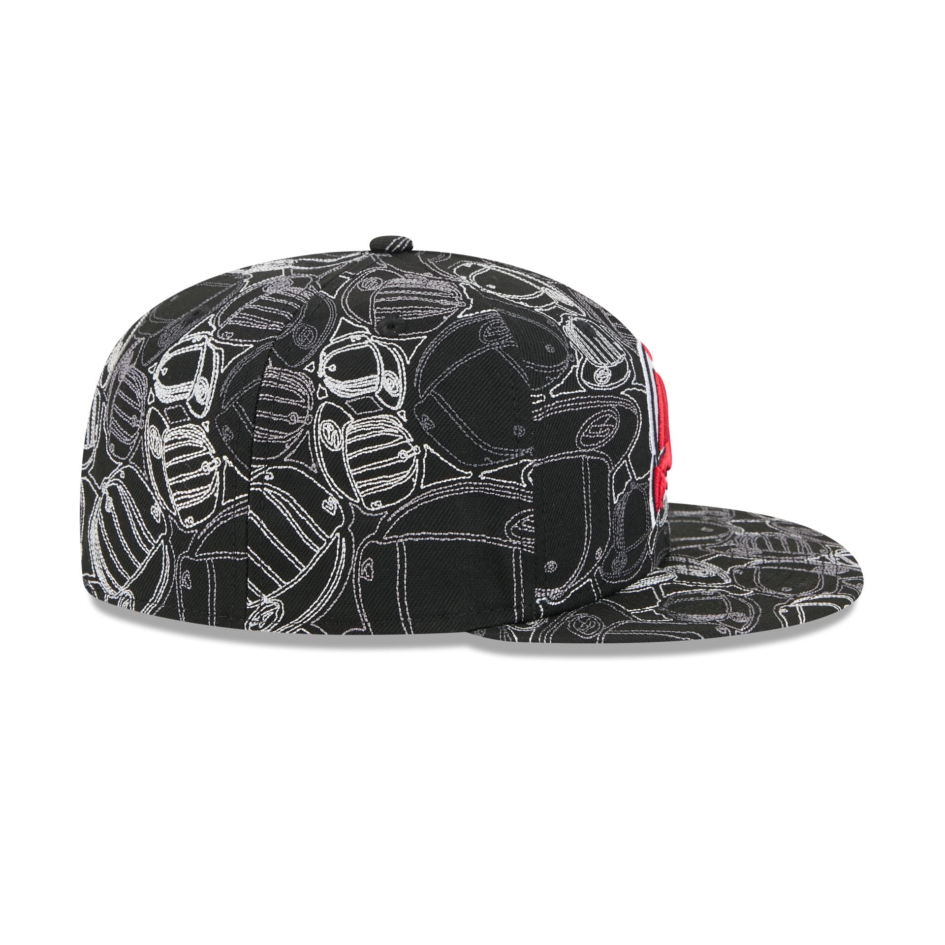 New Jersey Devils Cap Scramble 59FIFTY Fitted Hat