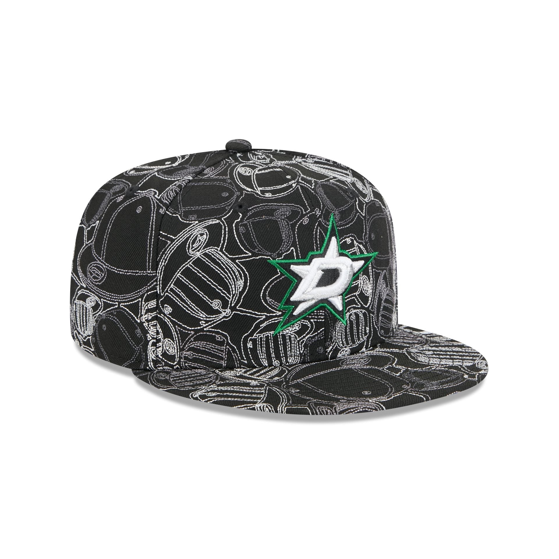 Dallas Stars Cap Scramble 59FIFTY Fitted Hat