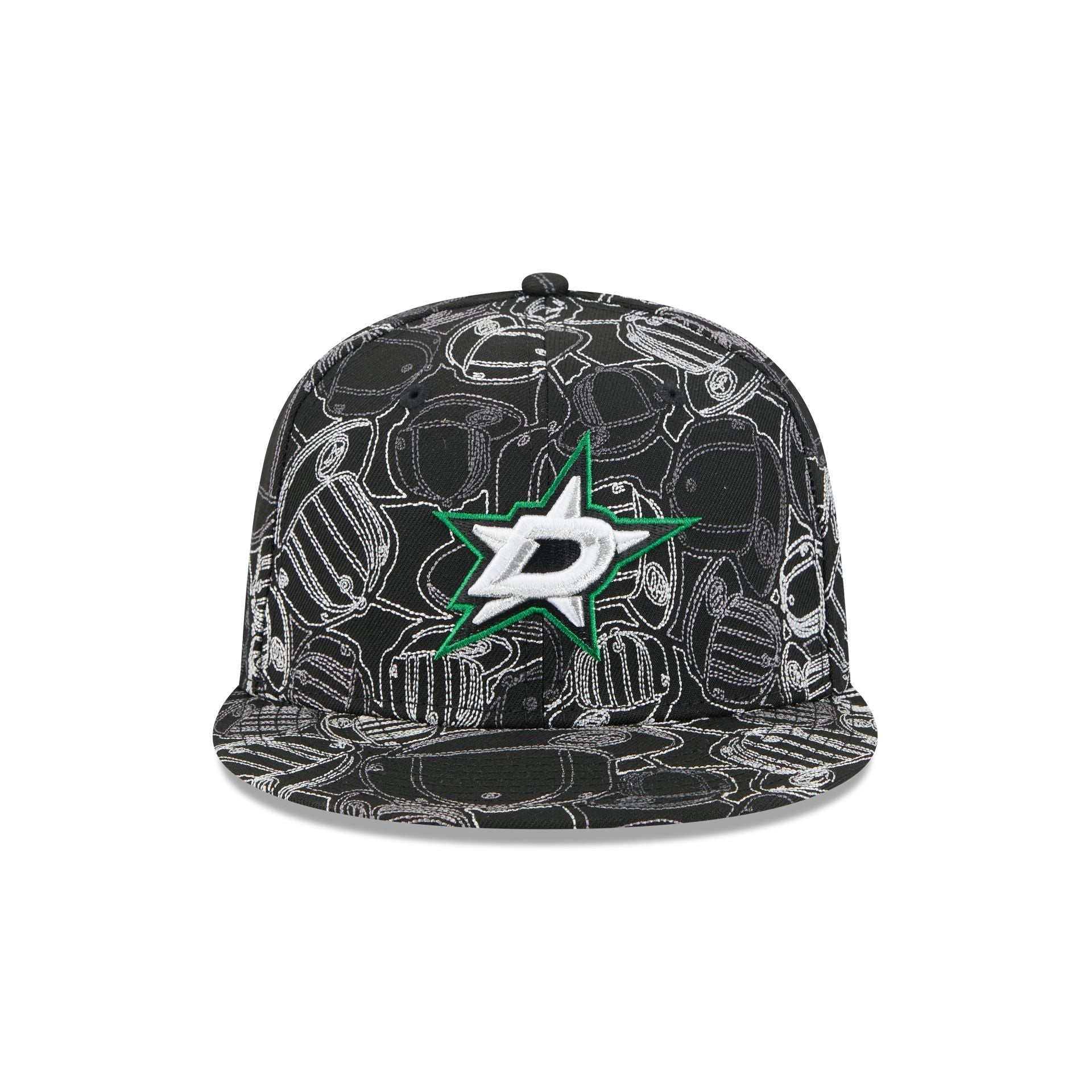 Dallas Stars Cap Scramble 59FIFTY Fitted Hat