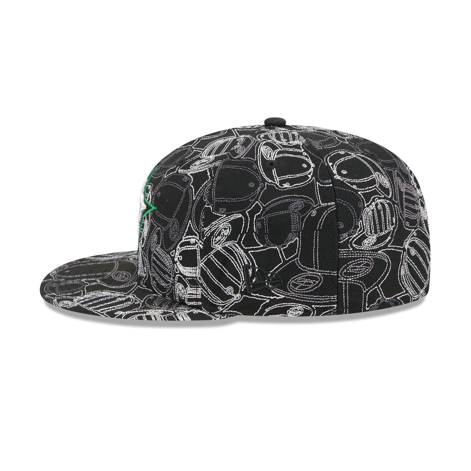 Dallas Stars Cap Scramble 59FIFTY Fitted Hat