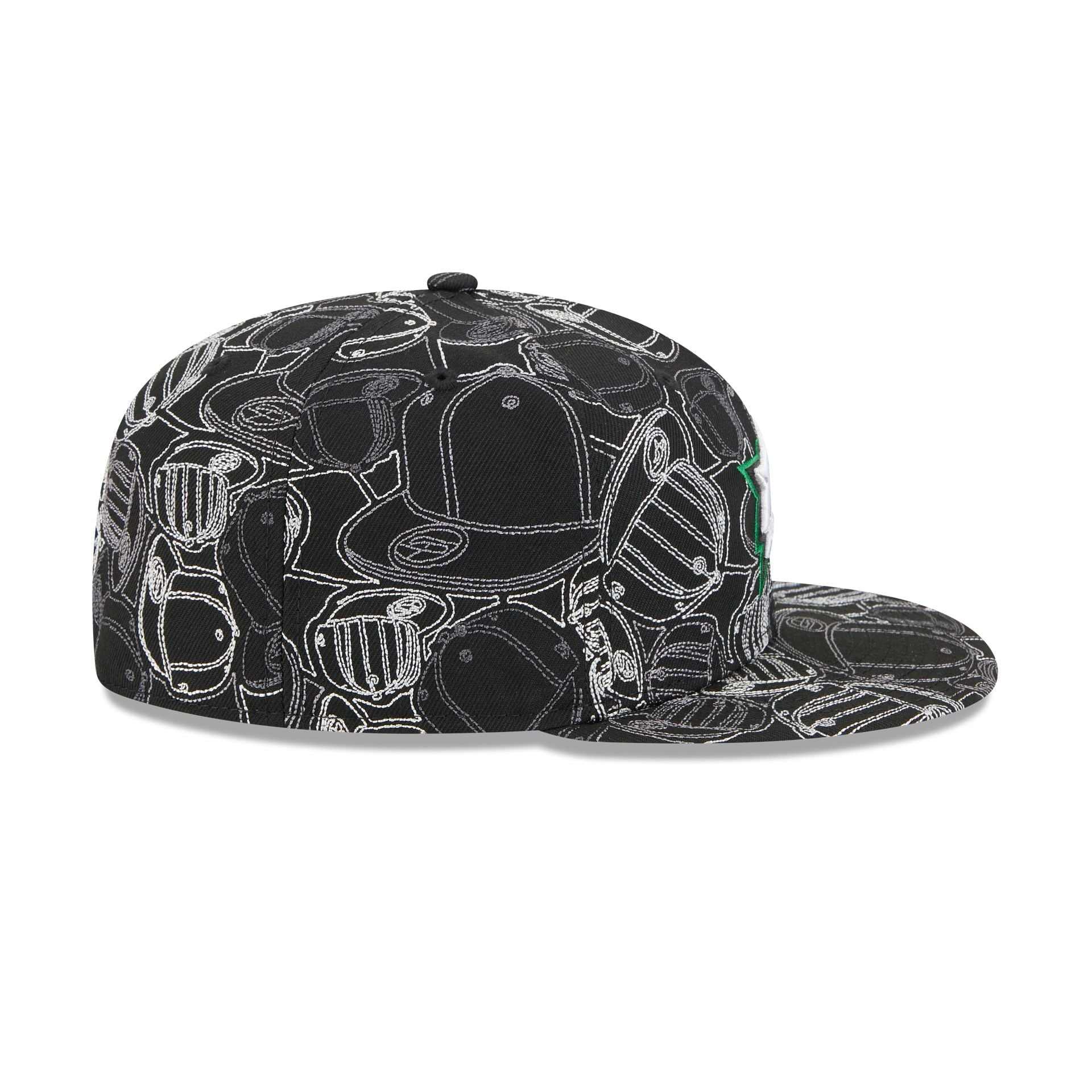 Dallas Stars Cap Scramble 59FIFTY Fitted Hat